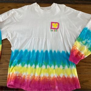 Disney Tie Dye Rainbow Spirit Jersey